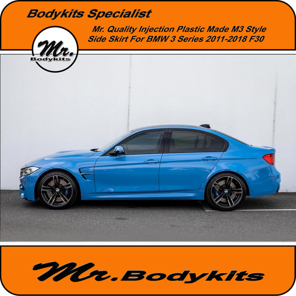 Mr Bodykits M3 Style Plastic Side Skirt For BMW F30/31 20112018 Sedan