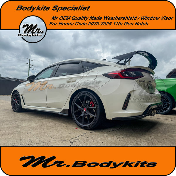 Honda Civic 11th Gen Weathershield Window Visor For 2022-2025