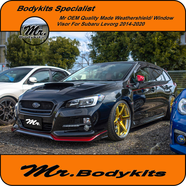 Weathershield / Window Visor For Subaru Levorg VM 2014-2020, By Mr
