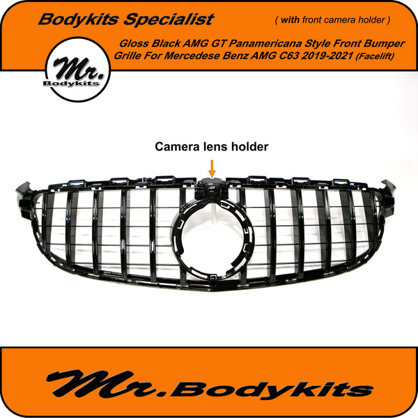 DAMAIJOY Grille Trim Grill Chrome for Benz for E63 AMG 4Matic 14-15