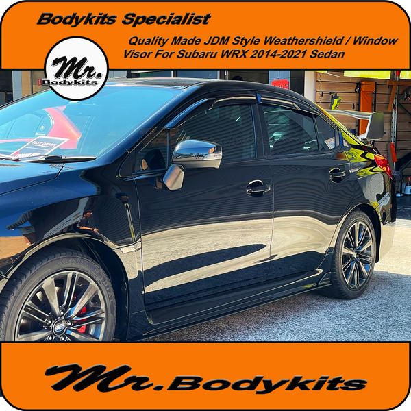 Mr Bodykits Quality JDM Style Weathershield Window Visor For