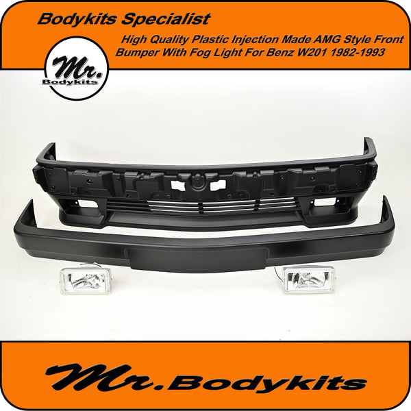 パーツ  Attitude size M 190E AMG Style Front Bumper For Mercedes Benz W201 1982-1993