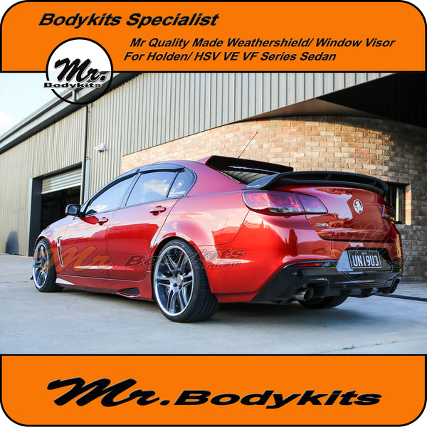 Holden Commodore SS/ SSV/ SV6 VE/VF Sedan Window Visors Weathershields