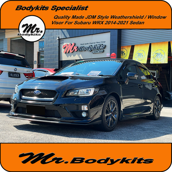 Mr Bodykits Quality JDM Style Weathershield Window Visor For