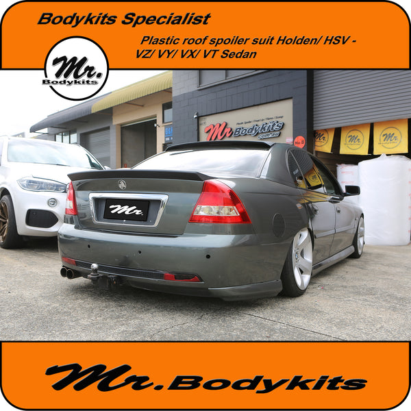 MR V2 PLASTIC REAR WINDOW ROOF SPOILER WING FOR HOLDEN VE VF COMMODORE S SS SV6