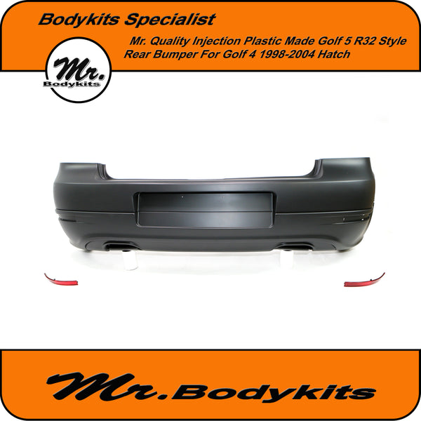 Quality Made Golf 5 R32 Style Rear Bumper For Volkswagen VW Golf