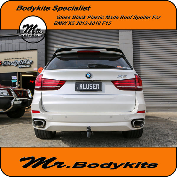Gloss Black Finished HM Style Rear Boot Spoiler Wing For BMW X5 2013-2 - Mr  Bodykits