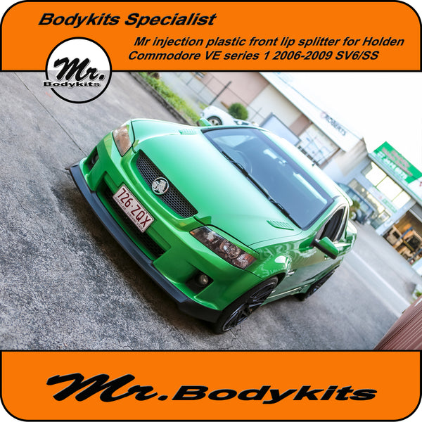 Front Lip Splitter For Holden Commodore VE Series 1 SS / SSV / SV6 Fro