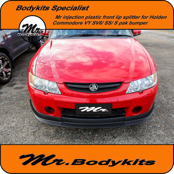 Mr. Front Bumper Lip Splitter For Holden Commodore VY series S/SS