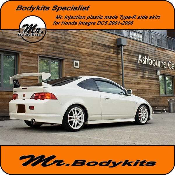 Mr. Bodykits Injection Plastic Made TypeR Side Skirt For All Honda In