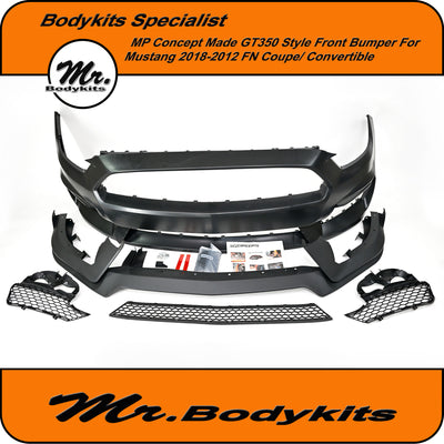 Ford Mustang 2018-2022 FN MP Concept GT350 Style Front Bumper , Mr Bodykits