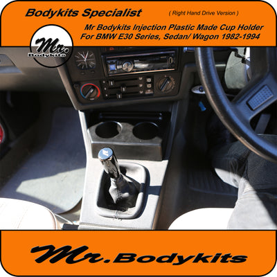 Mr Bodykits Injection Plastic Made Cup Holder For BMW E30 1982-1994 Sedan/Coupe/Wagon