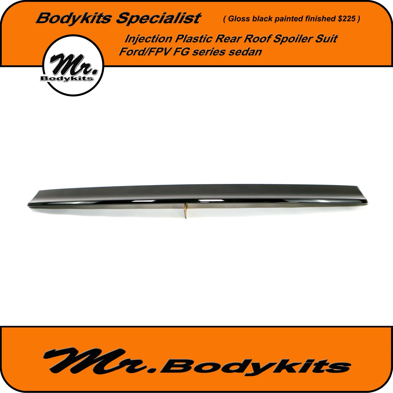 Mr Bodykits Roof Spoiler Wing For Ford Falcon FGX Sedan XR6 XR8 G6E G6 ...