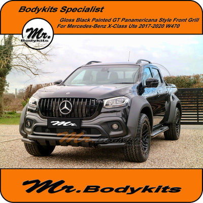 GT Panamericana Bumper Grille For Mercedes Benz X-Class 2017-2022 W470 Ute