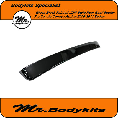 Toyota Camry / Aurion 2006-2011 Sedan JDM Style Gloss Black Roof Spoiler ACV40R