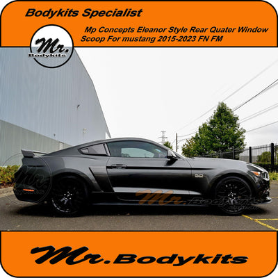 Mustang 2015-2023 MP Concepts Eleanor Style Rear Quater Window Scoop, FN FM