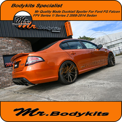Mr Ford FG Falcon XR6/ XR8/ XT/ FPV GT/ F6 Sedan Mr Ducktail Spoiler Spoiler Wing