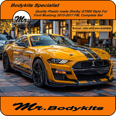 Ford Mustang FM 2015-2017 Shelby GT500 Style Front Bumper | Mr Bodykits