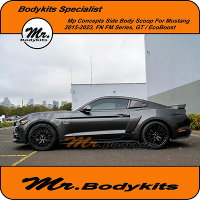 MP Concepts Side Body Scoop/ Vent For Mustang 2015-2023 FN FM Series, GT EcoBoost
