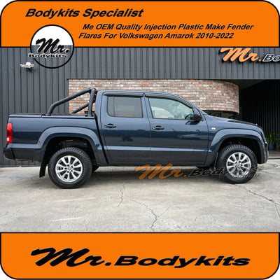 Mr OEM Style High Quality Fender Flares For VW Amarok 2009-2022, 30mm poke 6 Pc Set