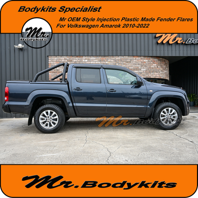 Mr OEM Style High Quality Fender Flares For VW Amarok 2009-2022, 30mm poke 6 Pc Set