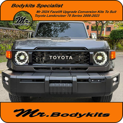 Toyota Landcruiser 70 Series 2024 Facelift Upgrade Conversion Kit – Suits 2008-2023 models