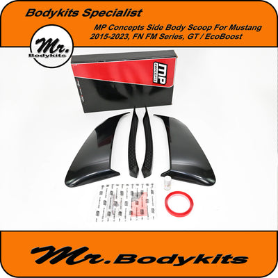 MP Concepts Side Body Scoop/ Vent For Mustang 2015-2023 FN FM Series, GT EcoBoost
