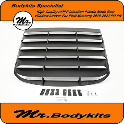 High Quality AMPP Rear Windscreen Louver Suits Ford Mustang FM FN 2015-2023