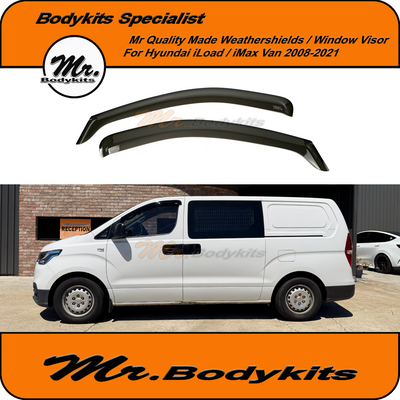 Weathershields / Window Visors for Hyundai ILoad / iMax Van 2008-2021, By Mr. Bodykits