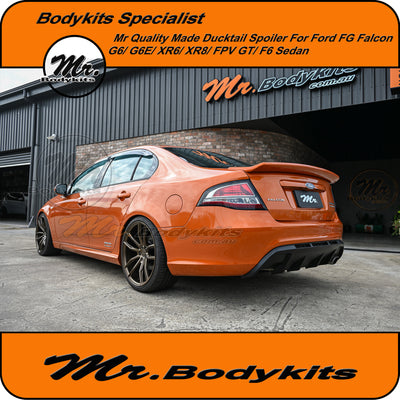 Ford FG Falcon F6/ G6E/ XR6/ XR8/ XT Sedan Ducktail Spoiler Spoiler Wing, By Mr Bodykits