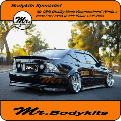 Lexus IS200/ IS300 1998-2005 OEM Quality Weathershields Window Visor by Mr Bodykits