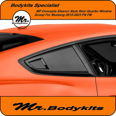 Mustang 2015-2023 MP Concepts Eleanor Style Rear Quater Window Scoop, FN FM
