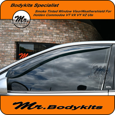 Weathershields Window Door Visors For Holden Commodore VT VX VY VZ WH WK WL Ute