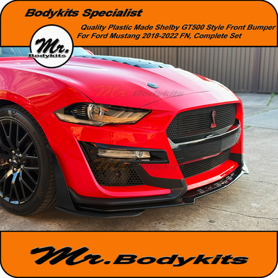 Ford Mustang FN 2018-2022 Shelby GT500 Style Front Bumper | Mr Bodykits