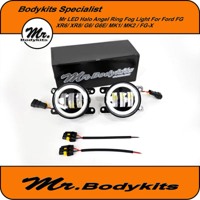 Mr FG LED Halo Angel Ring Fog Light For Ford FG XR6/XR8/G6/G6E/FG-X 2008-2018