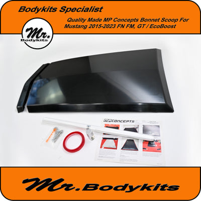 MP Concepts Bonnet Scoop For Mustang 2015-2023 FN FM Series, GT EcoBoost