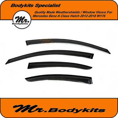 Weathershields Window Visors for Mercedes Benz A Class Hatch 2012-2018 W176