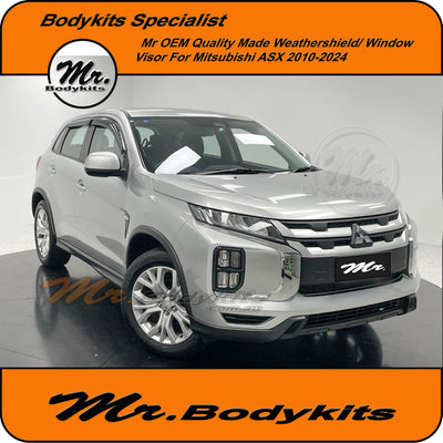 Mitsubishi ASX XA XB XC XD Weathershield /Window Visor 2010-2024, By Mr. Bodykits