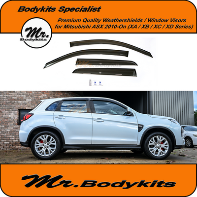 For Mitsubishi ASX XA XB XC XD Weathershields /Window Visors 2010-2026, By Mr. Bodykits