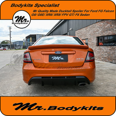 Ford FG Falcon F6/ G6E/ XR6/ XR8/ XT Sedan Ducktail Spoiler Spoiler Wing, By Mr Bodykits