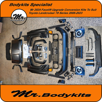 Toyota Landcruiser 70 Series 2024 Facelift Upgrade Conversion Kit – Suits 2008-2023 models