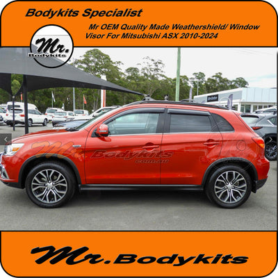 Mitsubishi ASX XA XB XC XD Weathershield /Window Visor 2010-2024, By Mr. Bodykits