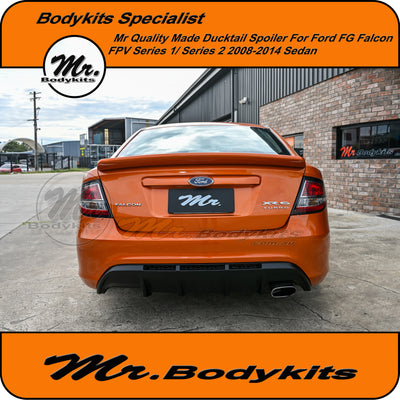 Mr Ford FG Falcon XR6/ XR8/ XT/ FPV GT/ F6 Sedan Mr Ducktail Spoiler Spoiler Wing