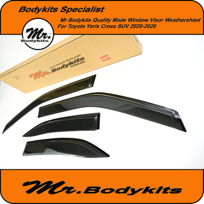 Mr Weathershield Window Visor Set Suitable For Toyota Yaris Cross 2020-2026 XP210