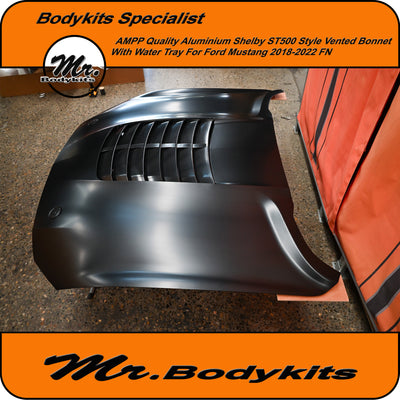 Ford Mustang 2018-2022 FN AMPP Aluminium made Shelby GT500 Style Bonnet (Local Pickup or Brisbane only)