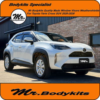 Mr Weathershield Window Visor Set Suitable For Toyota Yaris Cross 2020-2026 XP210
