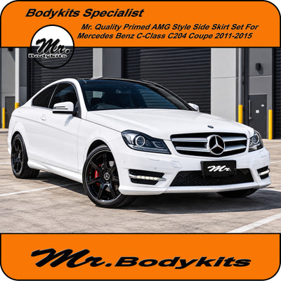 Mr Quality AMG Style Side Skirts For Mercedes-Benz W204, C204 Coupe 2011-2015
