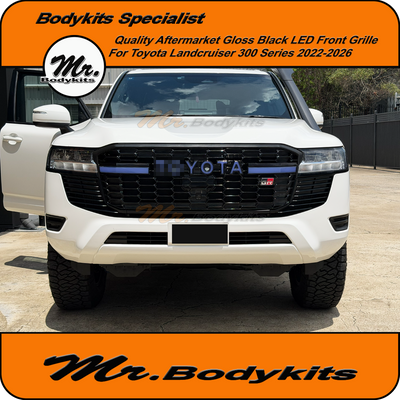 Toyota Landcruiser 300 Series 2022-2026 Aftermarket Front Grille With Sequential Indicators/DRL