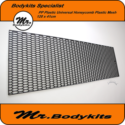 PP Honeycomb Mesh Sheet For All DIY Project on bumpers/ Grille..Etc universal use
