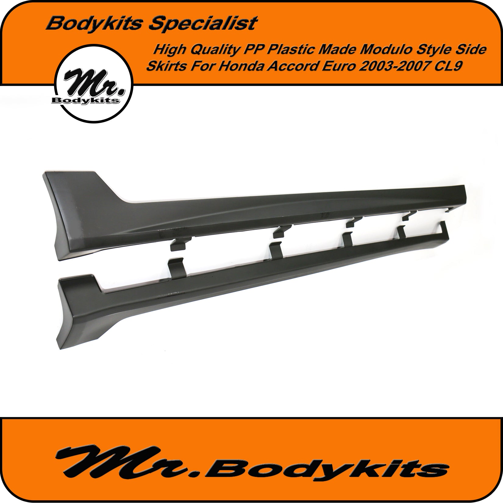 Modulo Style Side Skirts For Honda Accord Euro 2003-2007 CL9, Highest ...